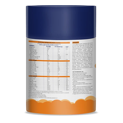 Gritzo Super Gummies, Multivitamin for Kids (Natural Orange Flavour, 30 Gummies) | Zero Added Sugar, 21 Vitamins & Minerals