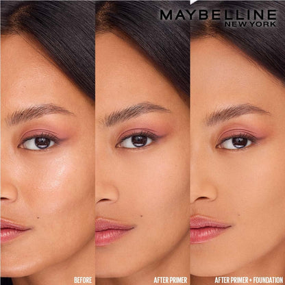 Maybelline New York Shine Stopper Primer | 3-in-1 Serum Primer for Oily Skin to Prime, Mattify, Hydrate with LHA & Salicylic Acid, 10ml