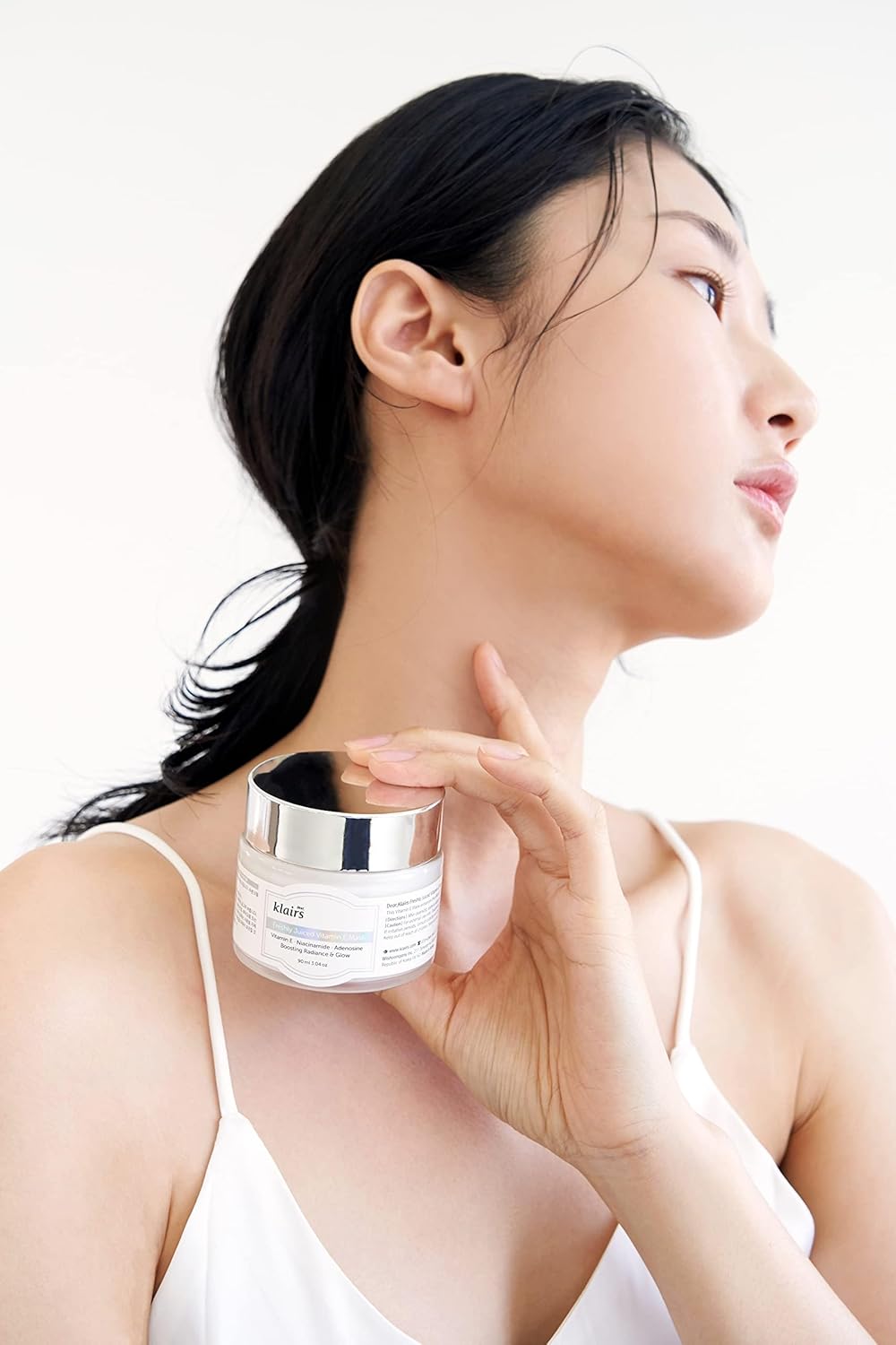 Dear, Klairs Freshly Juiced Vitamin E Mask (90ml) | Brightening & Anti-Aging Korean Face Cream with Vitamin E & Niacinamide | Firming, Improves Wrinkles & Signs of Aging