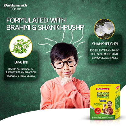 Baidyanath Shankhapushpi Sharbat - 450 ml with Free Sharbat - 220 ml