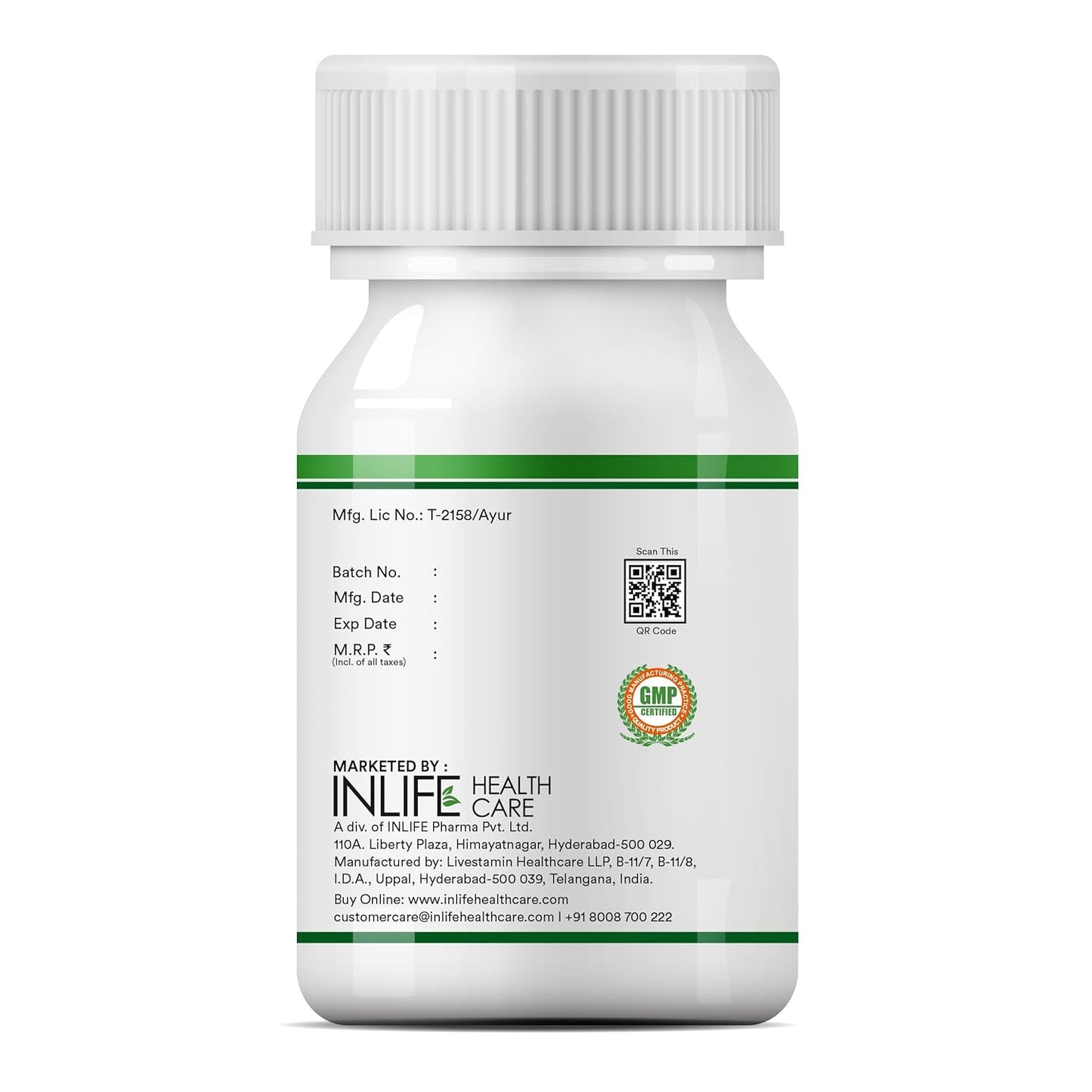 Inlife Diastan Diabetes Care Ayurvedic Supplements - 60 Vegetarian Capsules