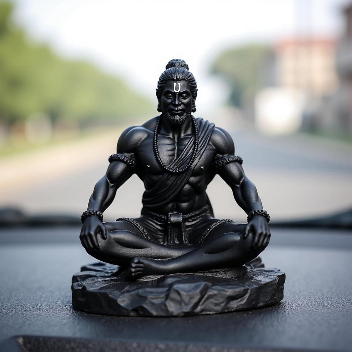 UNOVATE Lord Hanuman Idol for Car Dashboard, Home, Office, Hanuman Murti