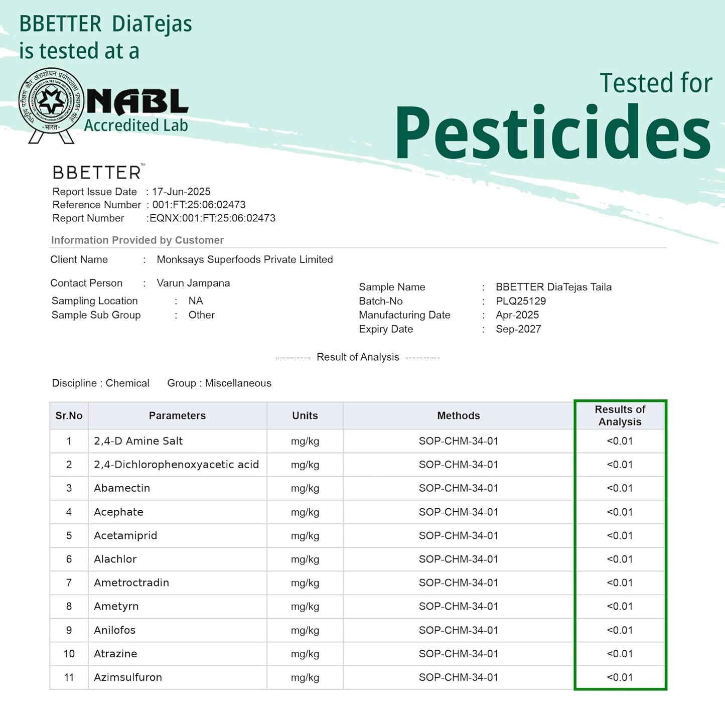 BBETTER DiaTejas Taila | Ayurvedic oil with Cooling Herbs to Support Diabetic Foot Neuropathy Pain Management, Tingling Sensation & Nerve Support – 200ml