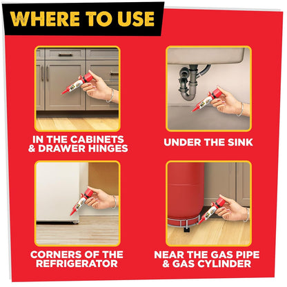 Hit Anti Roach Gel - Cockroach Killer (20G) | Kitchen Safe | Odourless | Fast And Convenient