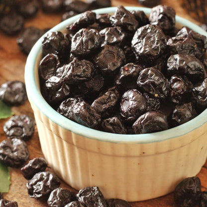LILA DRY FRUITS Dried Blueberries | Naturally Sweetened Premium Californian Blue berry, Delicious Tasty Blueberries Chewy Snack | Perfect for Gifting, Snacking, Baking, Salads | Antioxidant Rich