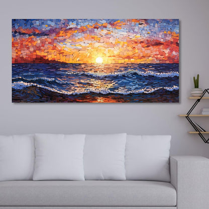 Unframed Rolled Art Print||Abstract Art Canvas Wall Art Print for Home Décor And Office||Unframed canvas Painting For Wall decor||Home wall and Office Interior CR-211