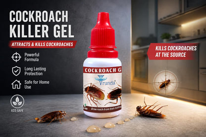 Vrunda Anti Roach Cockroach Killer Gel Pack of 2 (2 * 20gm)