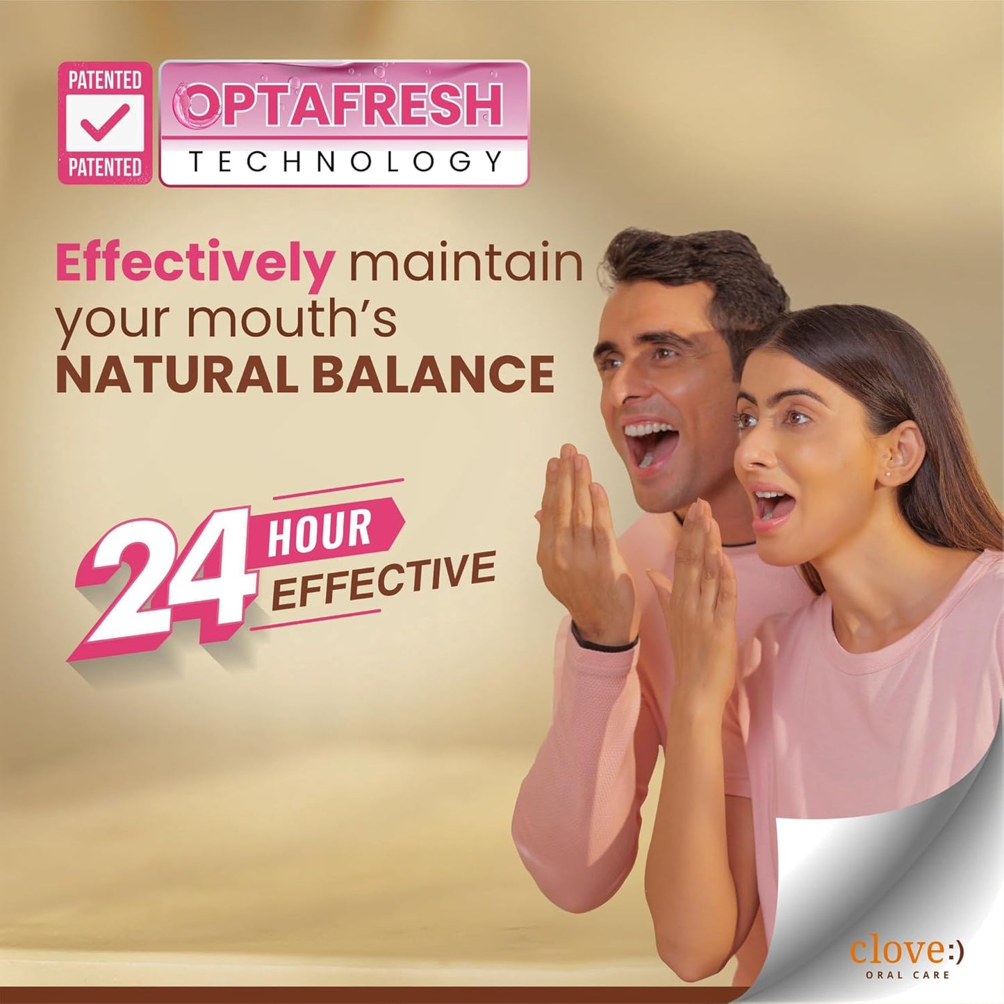 Clove Ultimate Toothpaste , Patented Optafresh Technology , 24-Hour Active Freshness & Bad Breath Control , Cavity Protection & Healthy Gums ,Safe formula, Mint, Pack of 1 (100g)