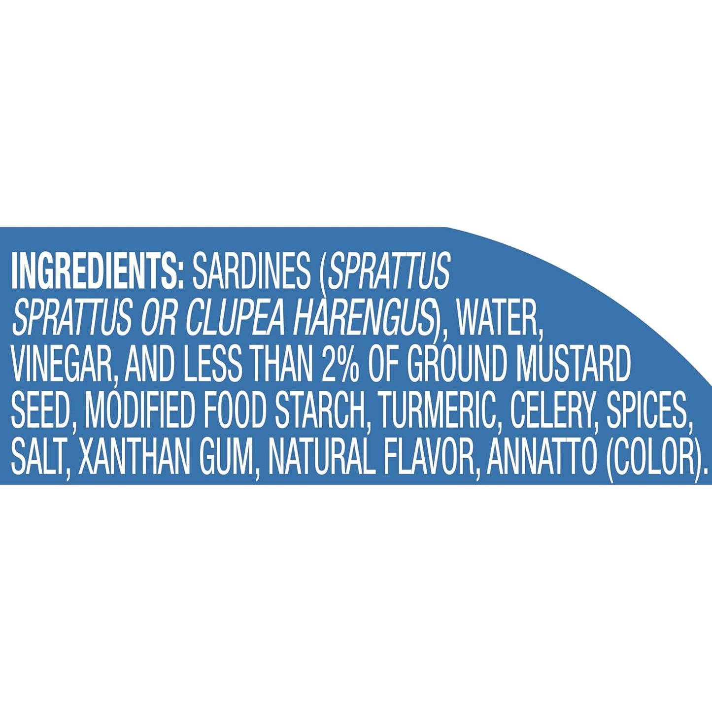 Chicken of the Sea Sardines in Mustard Sauce, 3.75 Ounce Can (Pack of 1), Wild Caught Canned Sardines
