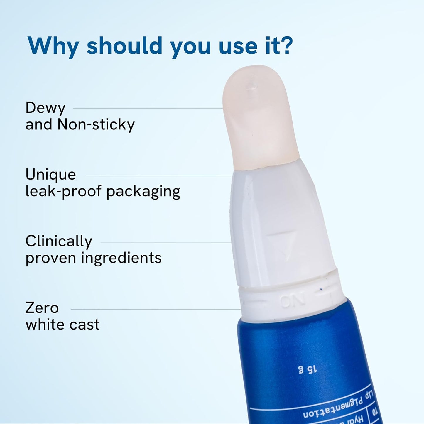 Be Bodywise Lip Treatment Balm 15g for Dry & Chapped | With Shea Butter, Squalene & Niacinamide | Treats Pigmentation & Deeply Moisturizes Lips, White