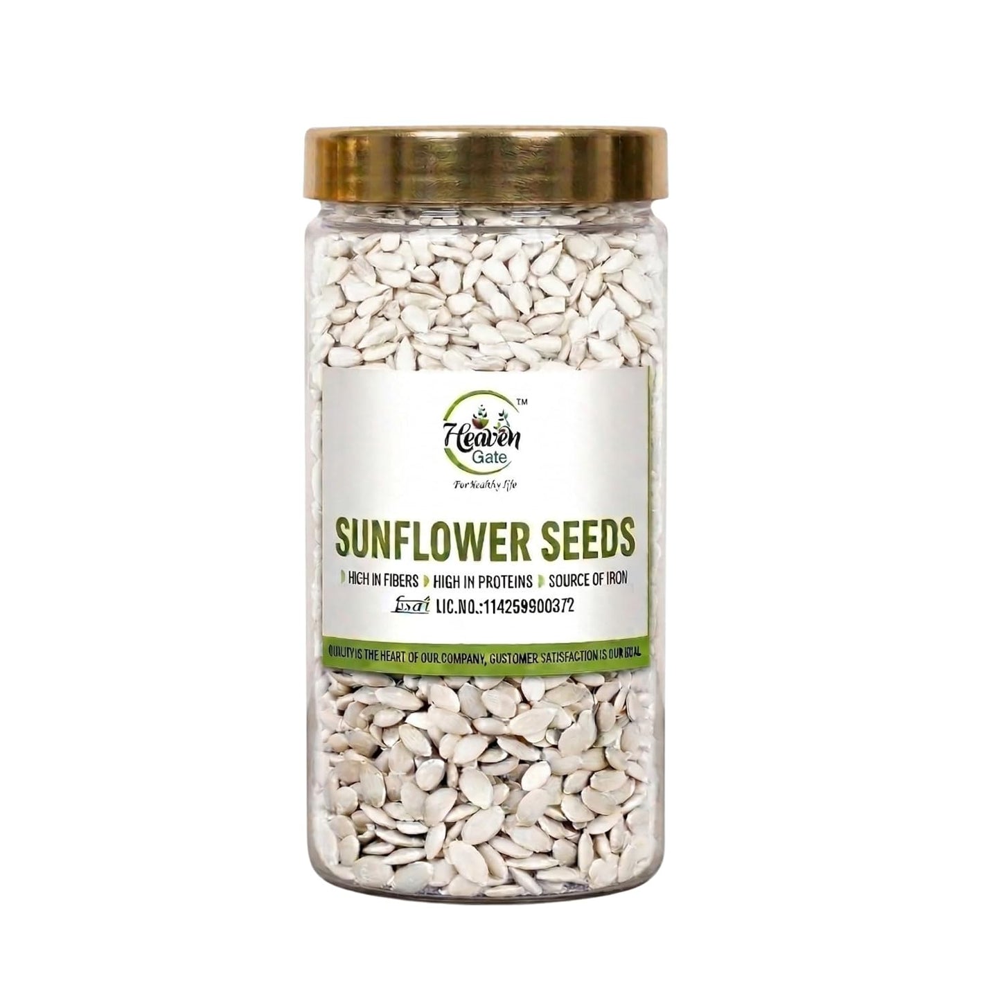 Heaven Gate Raw Sunflower Seeds | High in Vitamin E, Dietary Fibre & Protein | Raw Seeds for Eating | Healthy Snacks | Baking & Cooking | Diet Food | Edible