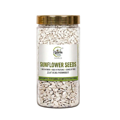 Heaven Gate Raw Sunflower Seeds | High in Vitamin E, Dietary Fibre & Protein | Raw Seeds for Eating | Healthy Snacks | Baking & Cooking | Diet Food | Edible