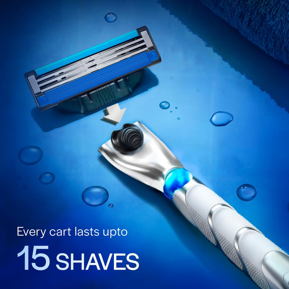 Gillette Mach3 Turbo, Pro Shaving Blades For Men | 10 Cartridges, Super Value Pack | Enhanced Lubrication | 10 Cartridges Last Up-To 150 Shaves | Your Most Comfortable Shave