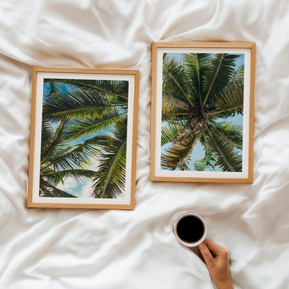 Set of 2 wall art paintings for living room & wall painting for bedroom wall decor - (10x13 Inch framed poster, Paintings for home decor)