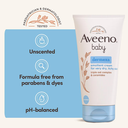 Aveeno Baby Darmexa Emollient Cream, 150 ml