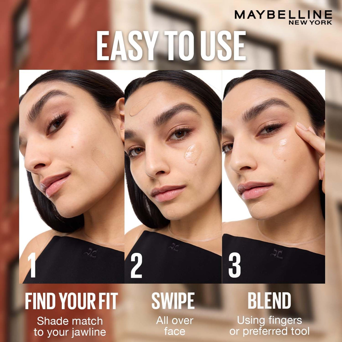 Maybelline, Fit Me, BB Cream, Glow BB Cream, SPF 50, Niacinamide, Hyaluronic Acid, Dewy Finish, Hydrating, Moisturizing, Normal Skin, Dry Skin, Face Makeup, Light Coverage, Shade 20, Adult, Tube Packaging, Glow Makeup, Daily Wear