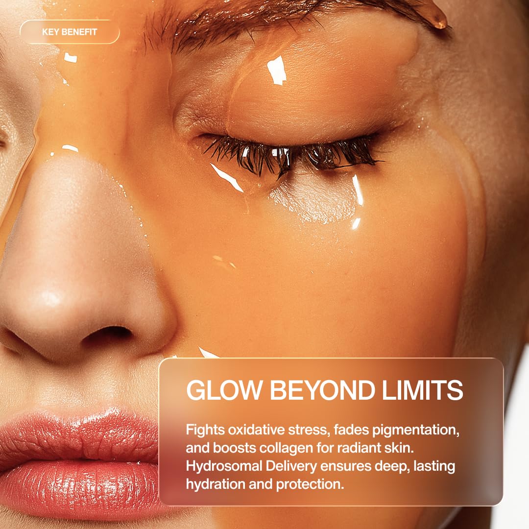 Personal Touch C Byond Vitamin C Serum for Glowing Skin | 6000X Potent Antioxidant Formula with RGBcomplex™, Hyaluronic Acid & Astaxanthin | Brightening & Radiance | 30 ml