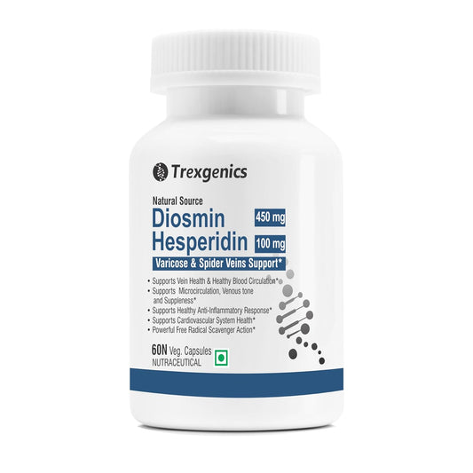 Trexgenics Diosmin Hesperidin supplement bottle on a white background