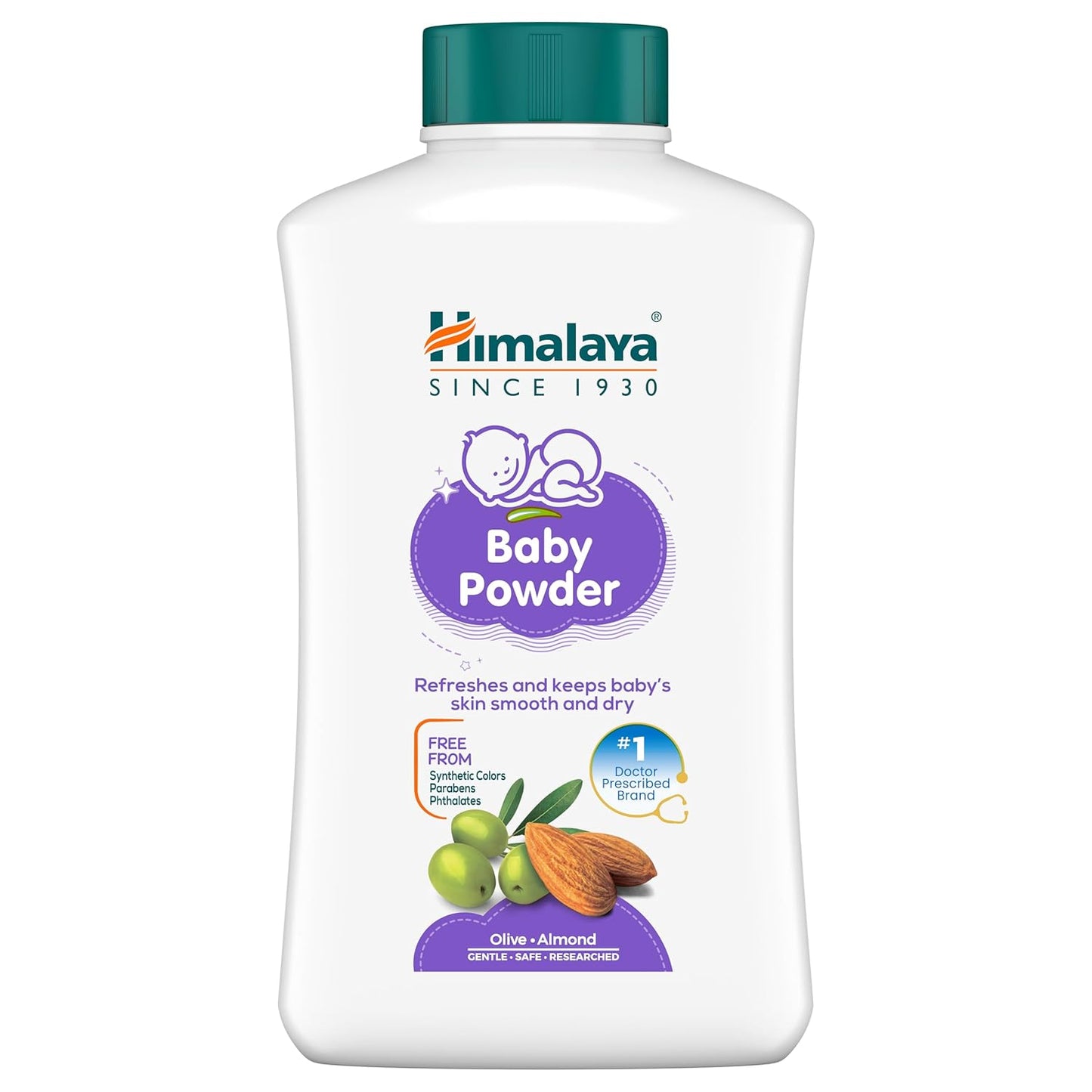 Himalaya Baby Powder 700g | Refreshes and keeps baby's skin smooth and dry