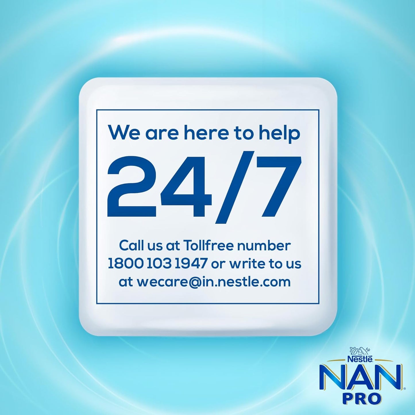 Nestlé NAN PRO 3 Follow-Up Formula-Powder After 12 months, Up to 18 months, Stage 3, 1.2 Kg, 3 x 400g Pouch in Box