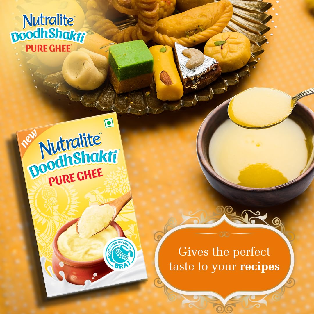 Nutralite Doodhshakti Pure Ghee | from Braj Bhoomi | 1 Litre