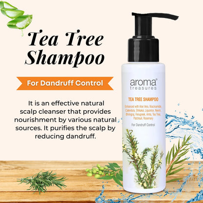 Aroma Treasures Tea Tree Shampoo, 100ml