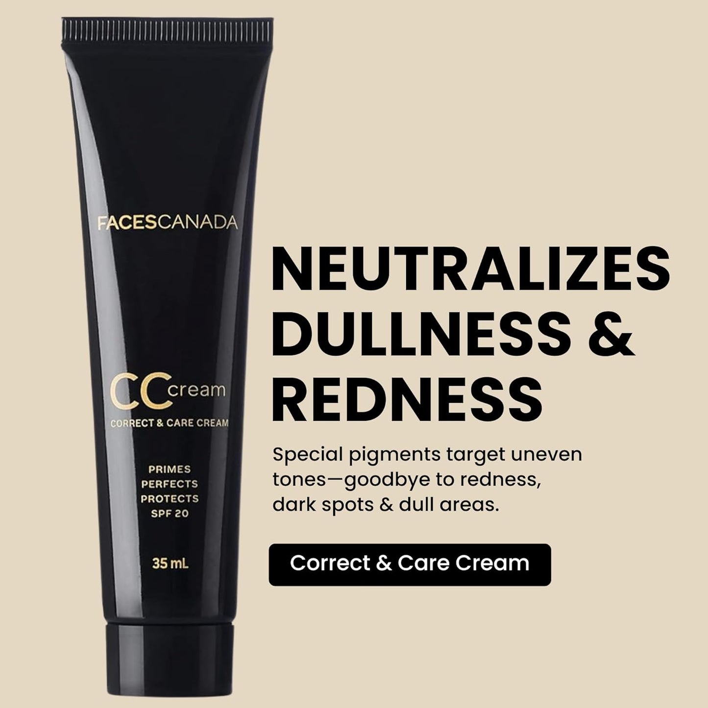 FACES CANADA Cc Cream - SPF 20 - 35 gm