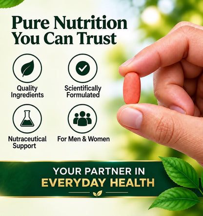 RUDRAG Essential 30 Multivitamin & Minerals & Premium Nutrients Tablets for Women and Men
