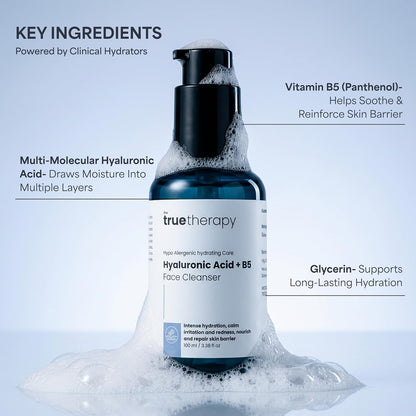 The True Therapy Gentle Skin Cleanser for Sensitive and Dry Skin - 100 ml