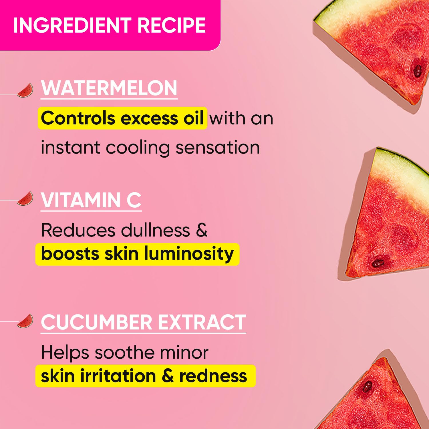Zephivo DOT & KEY Watermelon Super Glow Gel Face Wash With Vitamin C&Cucumber|Face Wash For Glowing Skin|Oil Free Face Wash|Removes Excess Oil&Dirt|For Combination & Oily Skin|For Women & Men|100Ml
