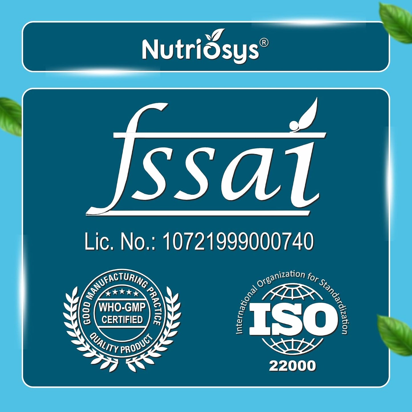 Nutriosys L-Tyrosine 500mg Supports Cognitive Health & Brain Function, Essential For Thyroid Functions - 90 Veg Capsules