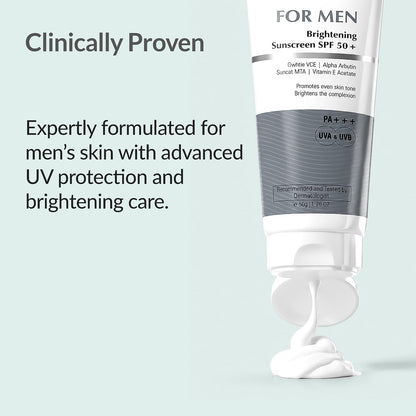 Fixderma Brightening Sunscreen SPF 50 For Men |Sunscreen For Dry Skin- 50g | For Dry Skin