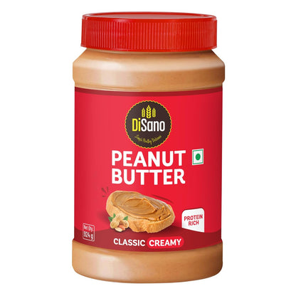 DiSano Peanut Butter, Creamy, 25% Protein with Vitamins & Minerals