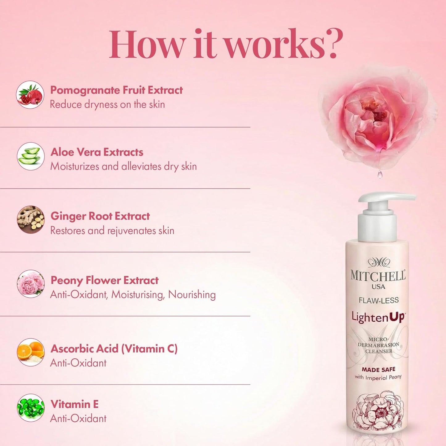 Flawless Lighten Up Micro Dermabrasion Cleanser 100ml