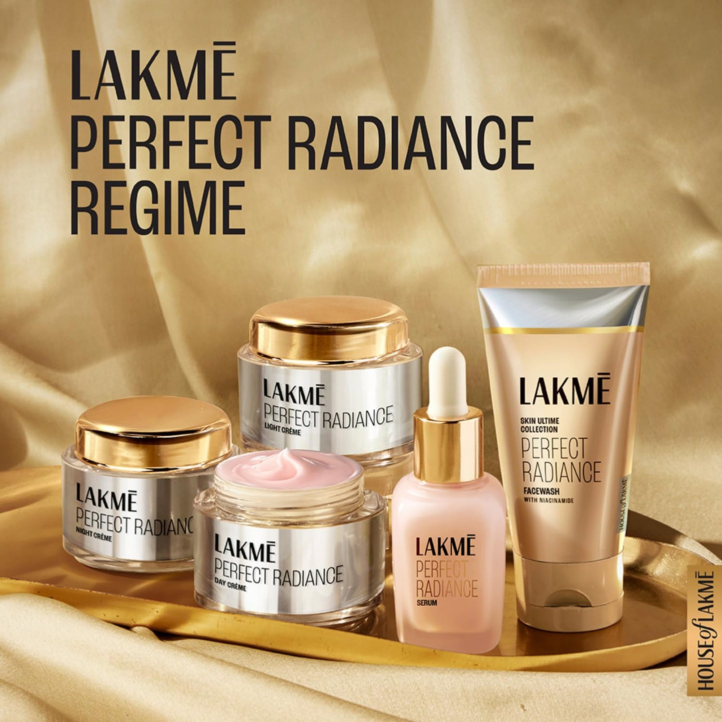 Lakme Perfect Radiance Pigmentation Treatment Day Gel Crème with 10% Niacinamide Resorcinol Complex 7 Antioxidants, 50g