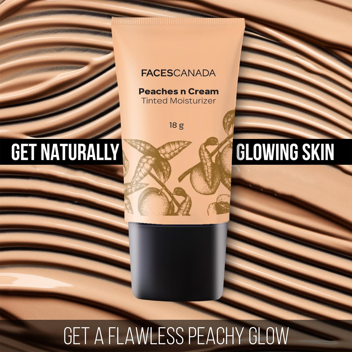 FACES CANADA Peaches N Cream Tinted Moisturizer (Mini) - Light 01, 18g