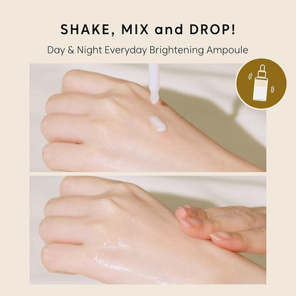 THANKYOU FARMER Rice Pure Cream In Ampoule (50ml) Brightening Rice Face Serum, Deep Hydration & Glow Enhancing Cream Serum for All Skin Types, Moisture Locking & Brightening Serum