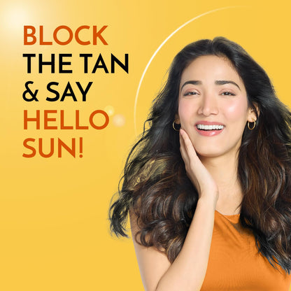 Joy Anti Tan SPF 40 Face & Body Sunscreen with 97% Sun Protection & Prevents Skin Darkening (120ml) | Lightweight, Water Resistant & Leaves Zero White Cast | Suitable for Normal & Oily Skin
