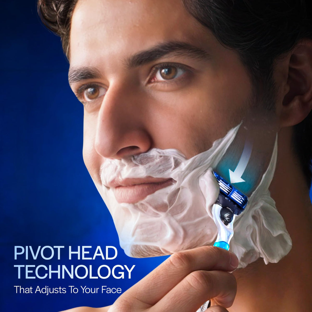 Gillette Mach3 Turbo, Pro Shaving Blades For Men | 10 Cartridges, Super Value Pack | Enhanced Lubrication | 10 Cartridges Last Up-To 150 Shaves | Your Most Comfortable Shave
