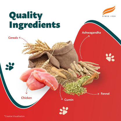 Himalaya Healthy Treats for Puppies | Chicken | 900g | With Ashwagandha & Fennel Seeds | Tasty & Nutritious Puppy Snack