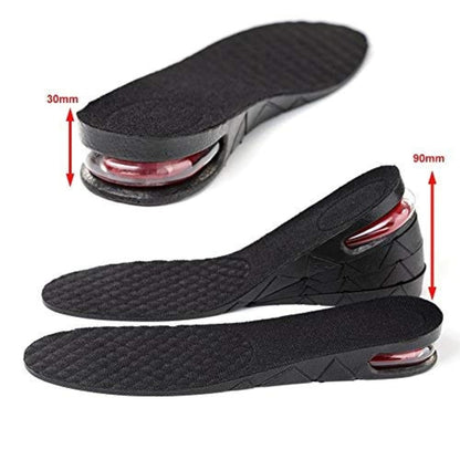 Purastep 4 Layers 9 cm (3.5 Inch) Height Increasing Shoes Insoles - For Men And Women - 1 Pair