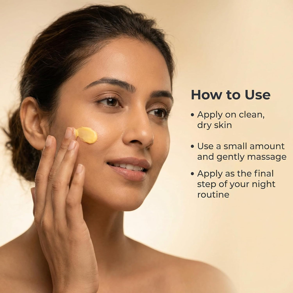 Vedicderm Kumkumadi De-Pigmentation Night Cream 50g | Goodness of Saffron & Ceramides | Reduces Dark Spots & Melasma | Enhances Brightening & Radiance | Sulfate & Paraben Free (Pack of 1)