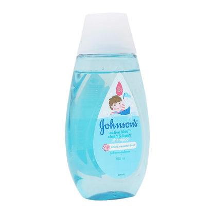 Johnson & Johnson Active Kids Clean & Fresh Shampoo, 100Ml