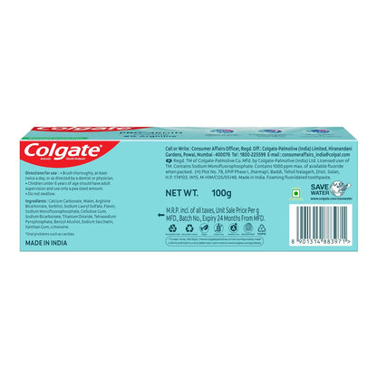 Colgate Pro Argin Toothpaste, Sensitivity Protection in 60 Seconds, 8% Arginine, Boosted Protection against Sensitivity, Enamel Damage, Oral pH, Cavities (100g)