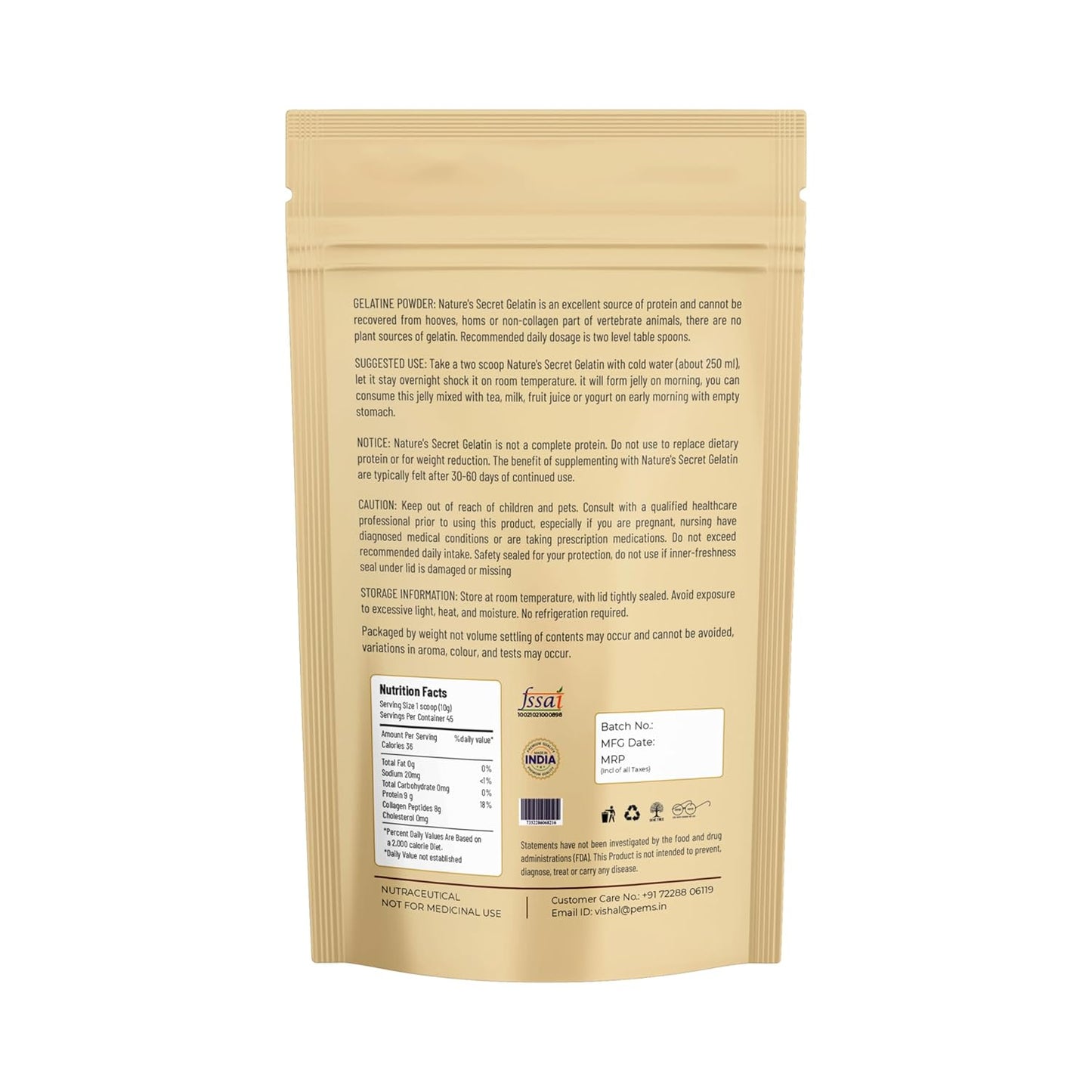 3 GUYS Edible Gelatin Powder 200g for Food & Cosmetic Use | Natural Joint Pain Reliever & Digestion Support | Unflavoured Base for DIY Peel-Off Face Masks & Hair Removal | Gluten-Free, Halal & Non-GMO for Graceful Aging