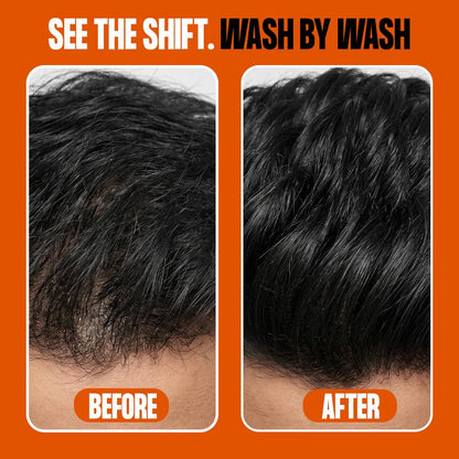 HIVADO Thick & Full Shampoo for Men 250ml | Biotin & Plant Collagen | Hair Thickening Formula | For Thin & Fine Hair