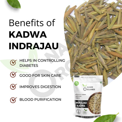 Namo Organics - Indrajau Kadwa 200g | Indra jau - Holarrhena Pubescens