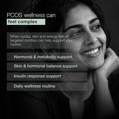WOMN PCOS Supplement | Myo-Inositol and N-Acetyl Cysteine Supplement, 60 Tablets