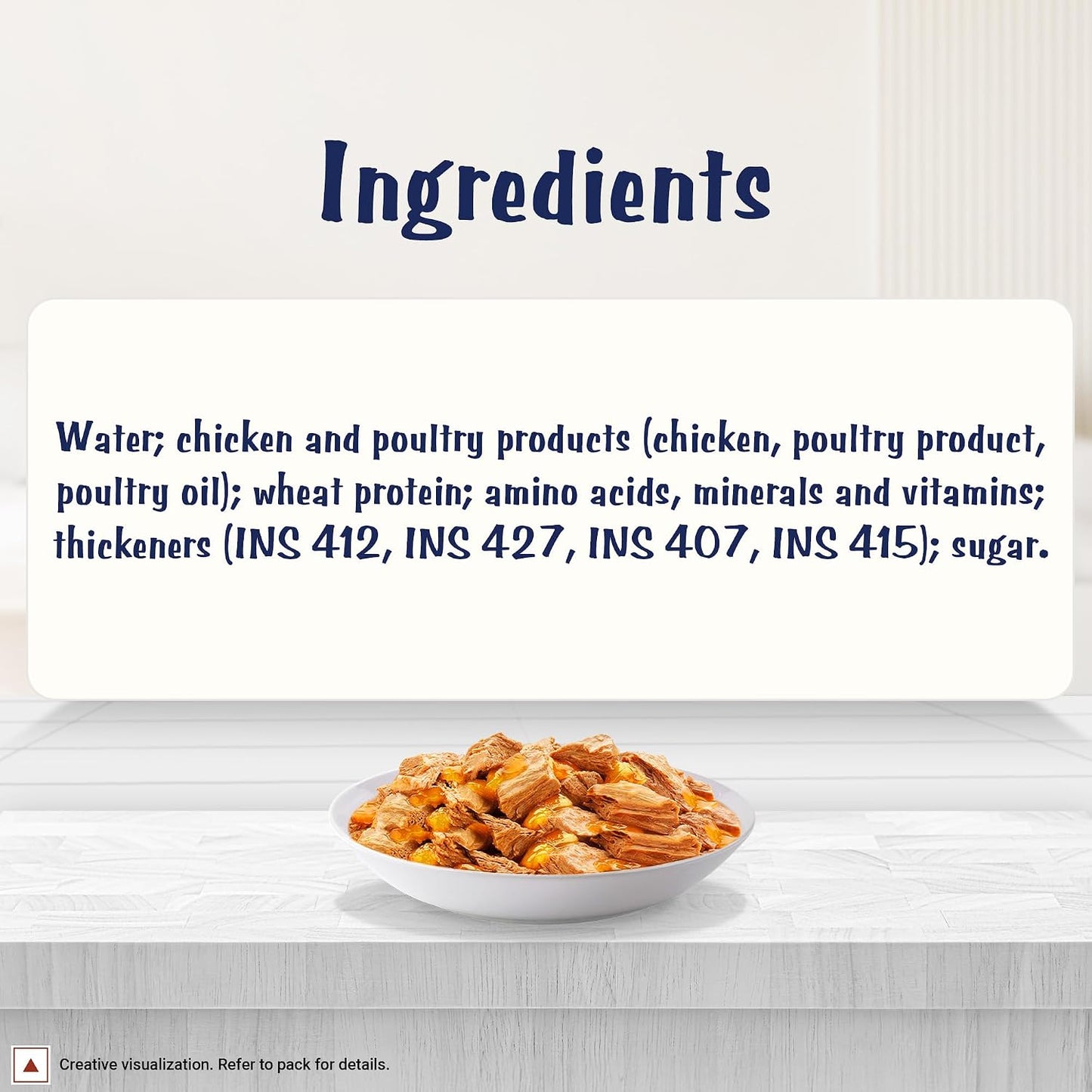 Purina Felix Chicken in Jelly, Wet Food for Adult Cats, 85g Pouch | With Chicken in Jelly, Tasty Meaty Chunks, 100% Complete & Balanced Nutrition, Vitamins D & E, Omega 6, Essential Minerals