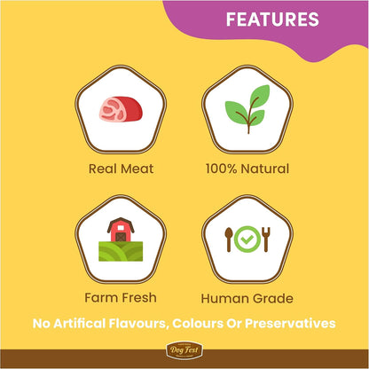 BarkButler x Dogfest Chicken Fillet Bars Treats for Dogs | Meat-First | Human Grade | Natural Ingredients | 0% Artificial Colours & Preservatives | Dog Treats for Adult Dog | 90g